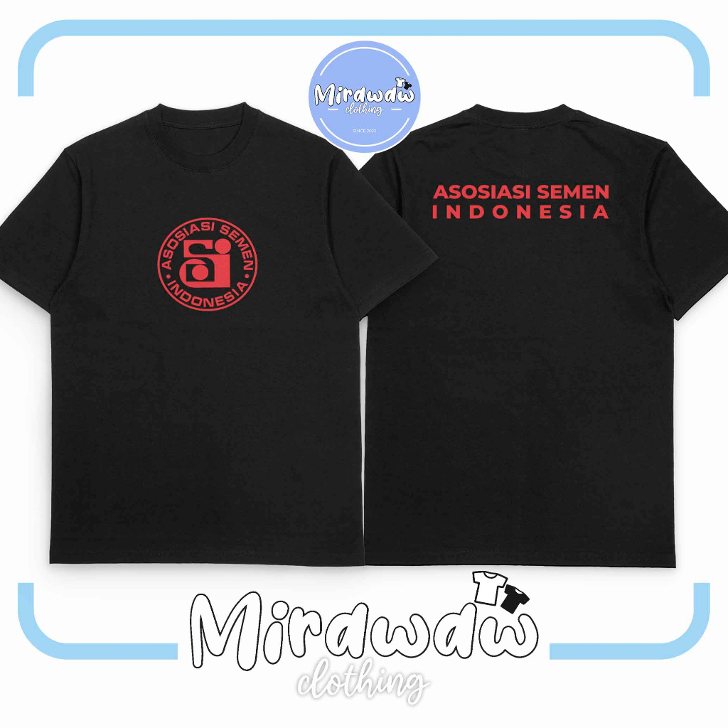 Kaos Baju ASI Asosiasi Semen Indonesia Kaos Perusahaan