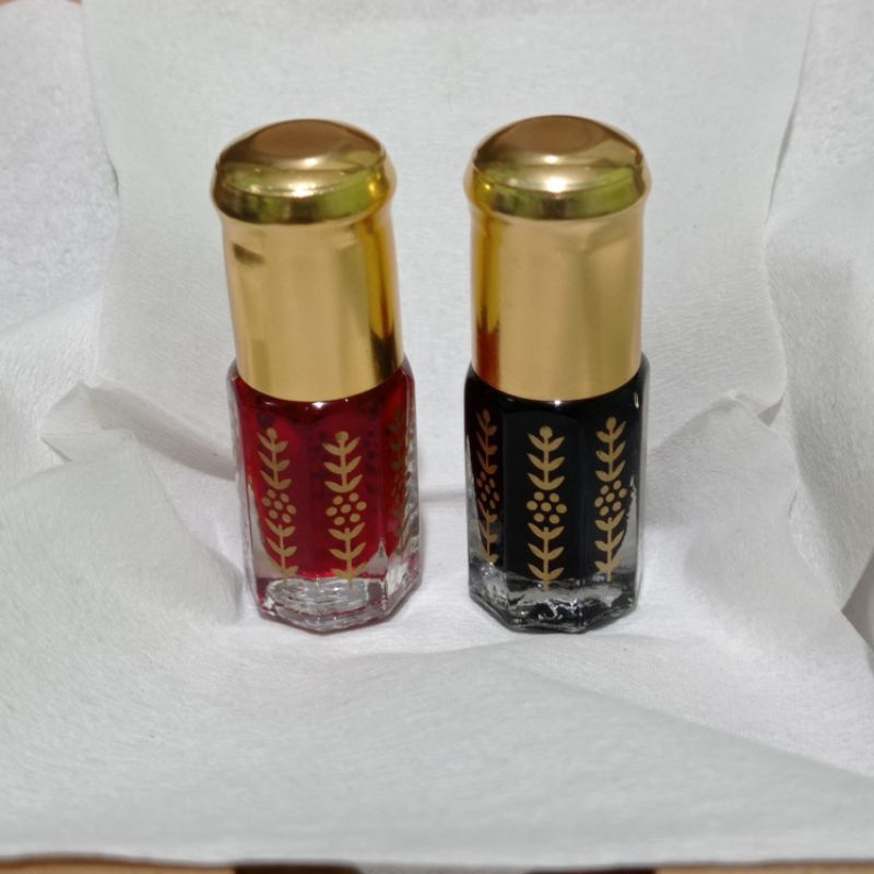 Jafaron Merah Misik Hitam Asli Original 3ml