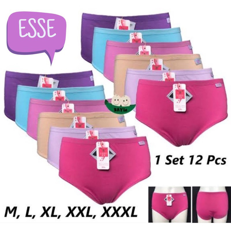 ESSE ASLI - Celana Dalam Wanita Dewasa dan Remaja ESSE / CD Wanita / ESSE 3839
