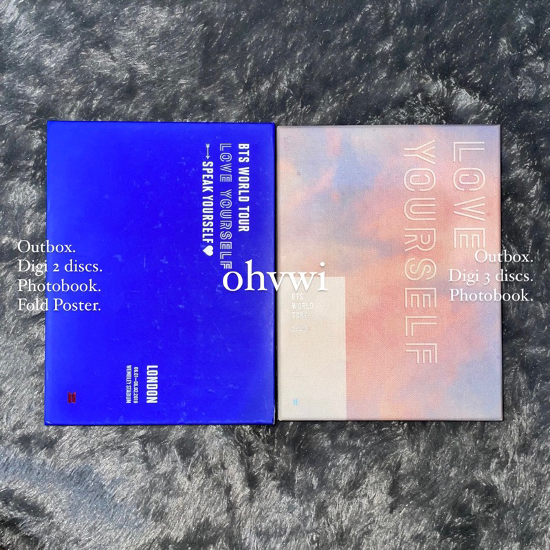 BTS DVD only unsealed // LY: SY London, LY: Seoul