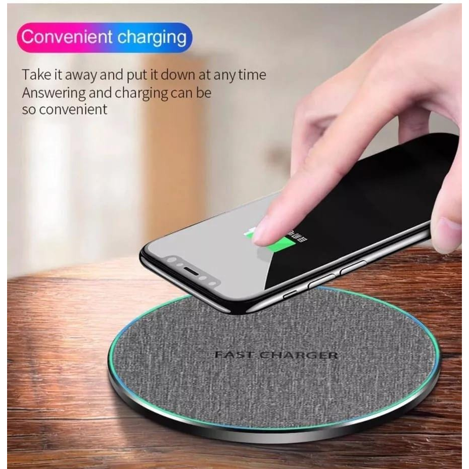 cas tanpa kabel 10 w Wireles charger Micro Usb fast Charging Harus Hp yang Support