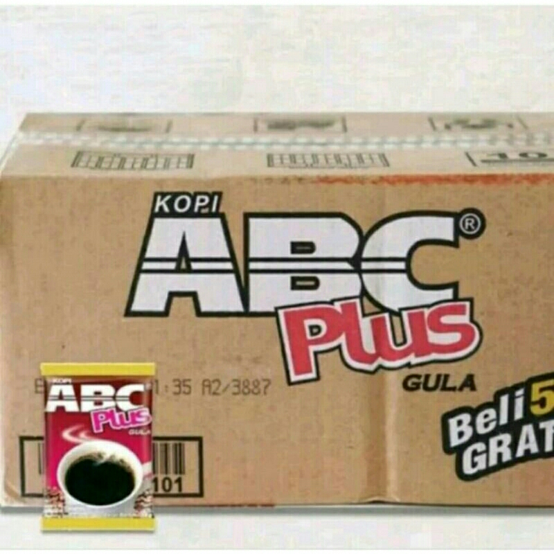 

Kopi ABC Plus Gula 1 karton