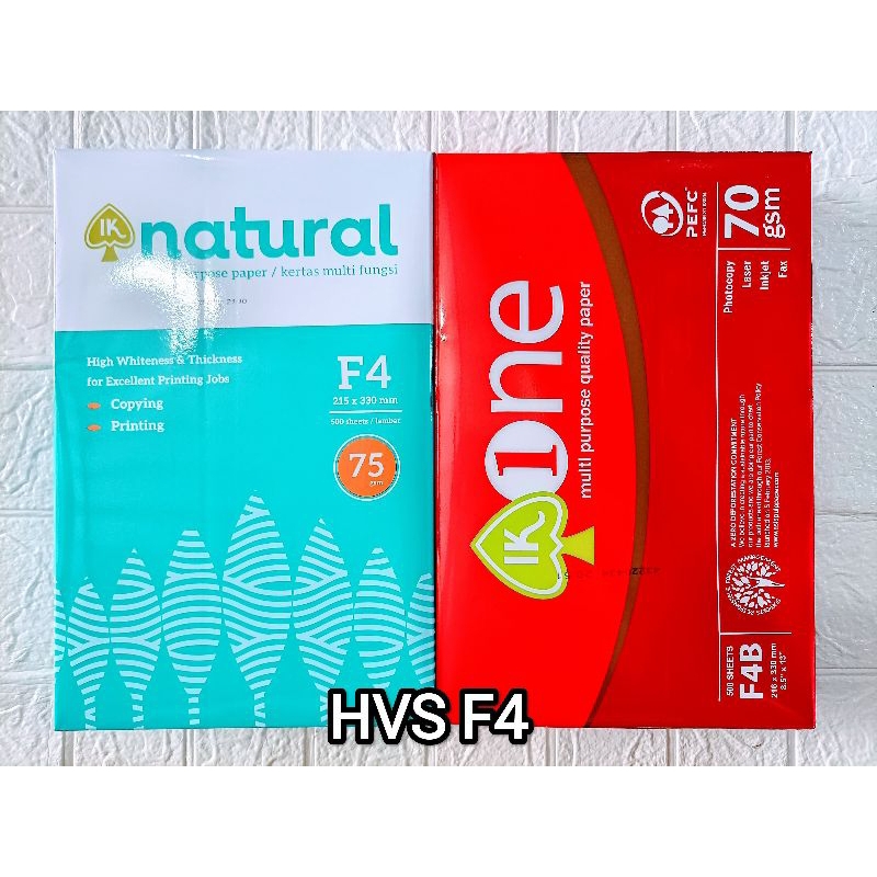 

Kertas HVS F4