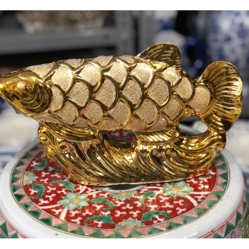 pajangan hias ikan arwana