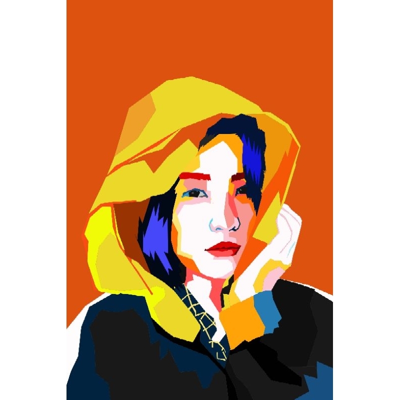 WPAP ART | POP ART | Edit foto keren (soft file)