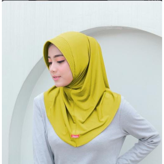 Hijab sport dewasa/Kerudung instan /Hijab jersey/Glosir hijab