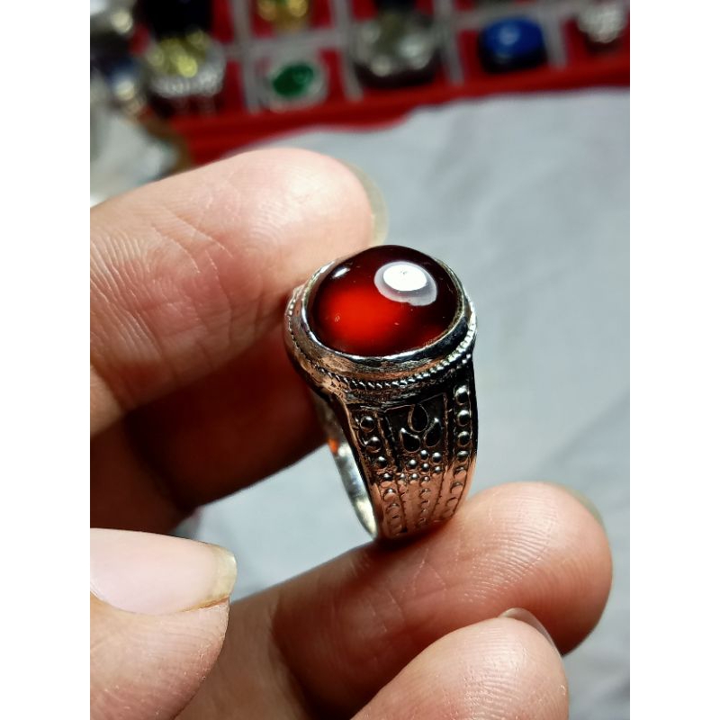 natural red garnet super