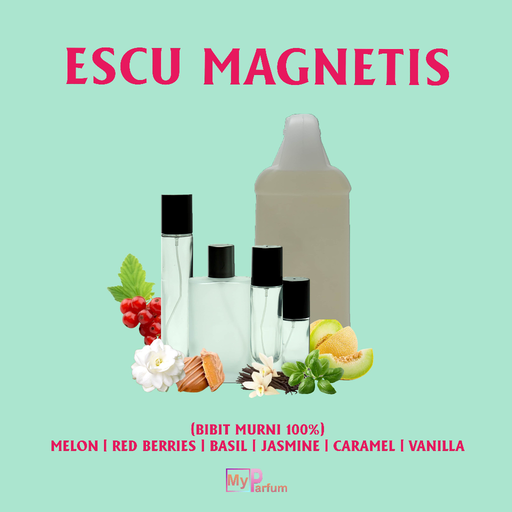 ESCU MAGNETIS - Parfum Nonalkohol Lembut Dengan Nuansa Fruity Yang Menenangkan