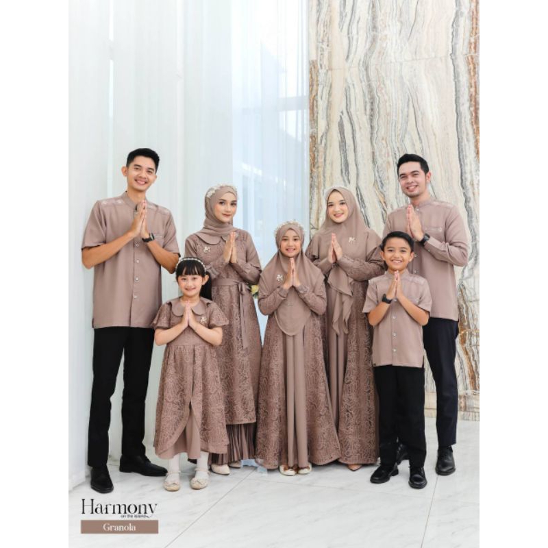 [READY HAND BAG] Sarimbit Keluarga Lebaran Idul Fitri 2024 Harmony On The Land by Nararya