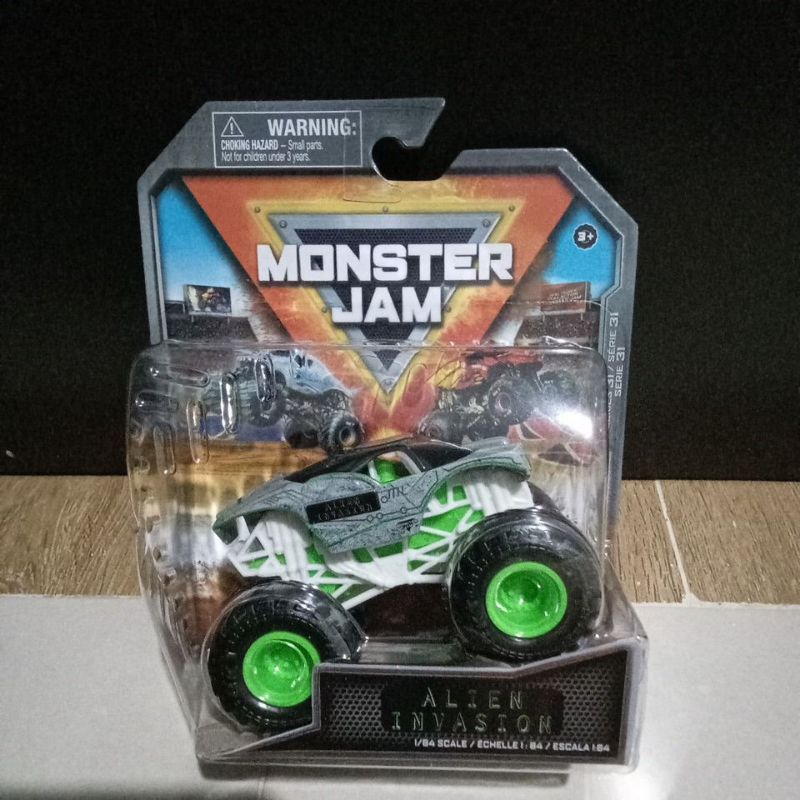 alien invasion monster jam velg hijau