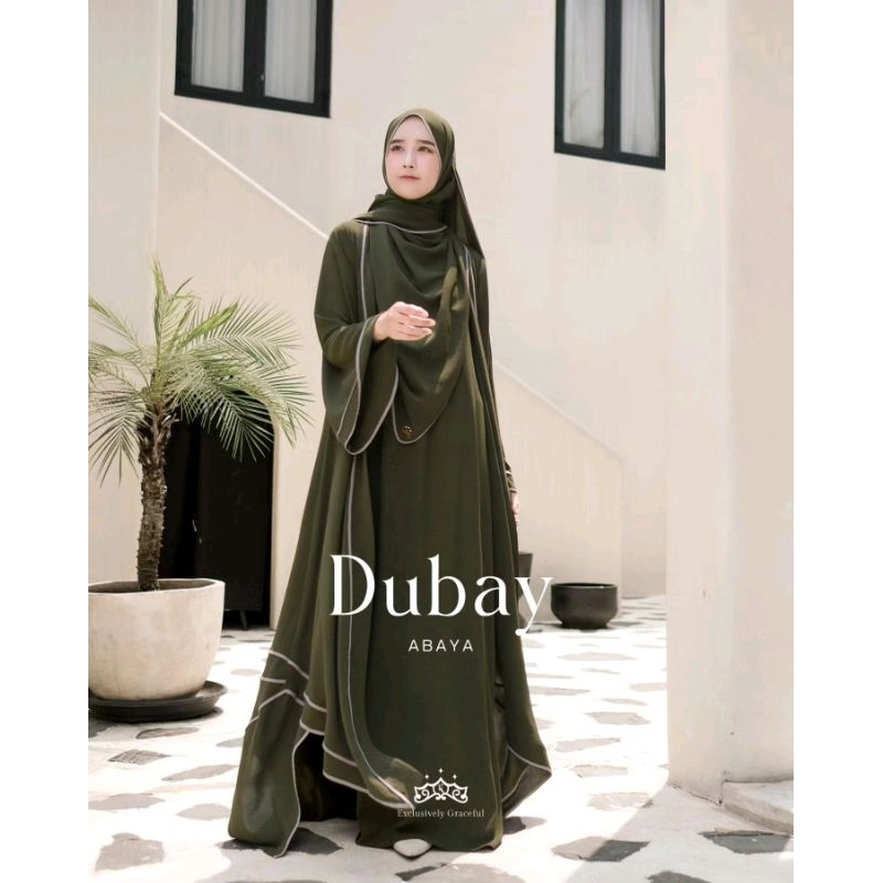 Ready ❗ Abaya Dubay Set Pashmina by Kazami Store