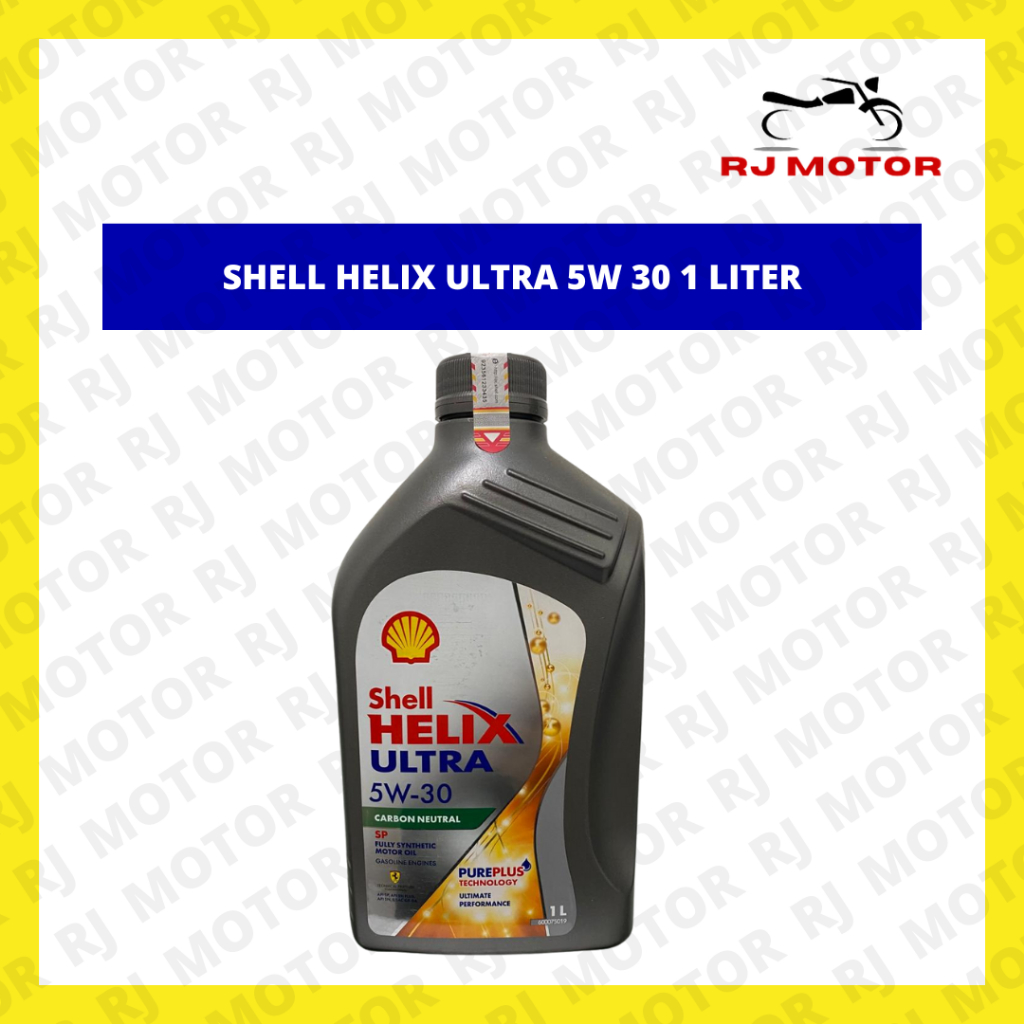 OLI SHELL HELIX ULTRA 5W30 1LT ASLI ORIGINAL SHELL (PENGGANTI HX8)