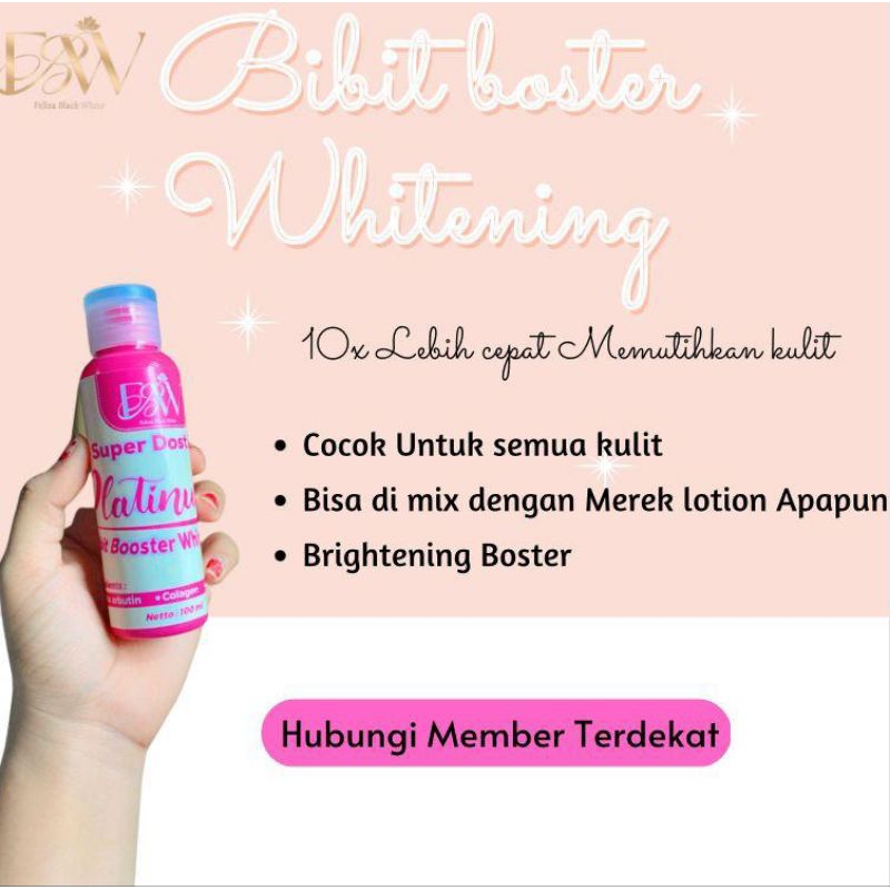 booster platinum fbw/ Hb malam fbw / lotion fbw