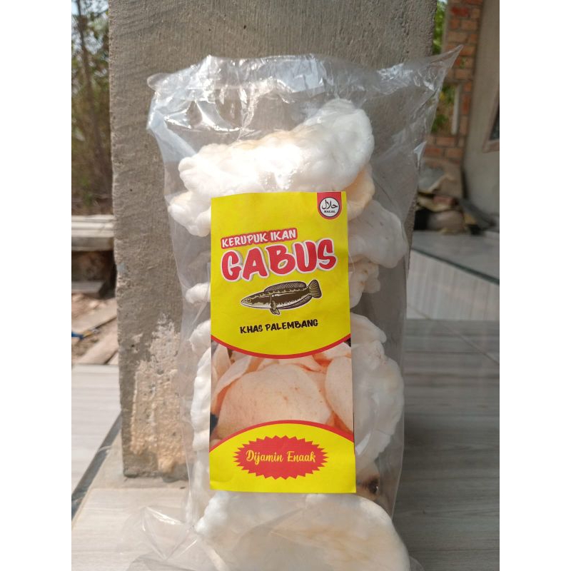 

kerupuk ikan gabus khas palembang