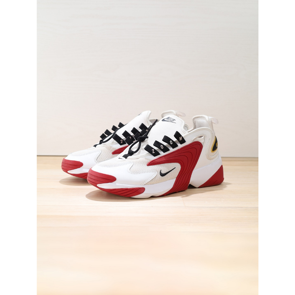 Sepatu Nike Air Zoom 2k 2000 White Red Original - Second