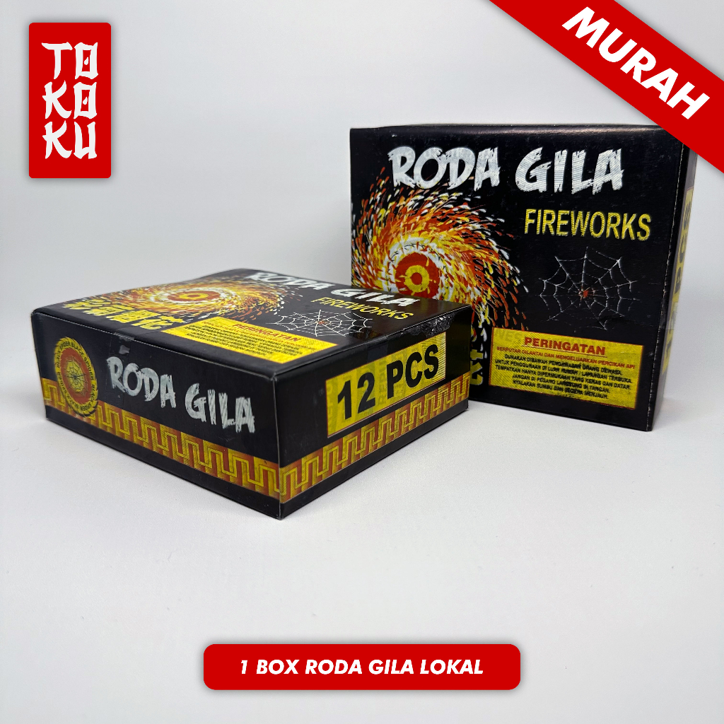 Mainan Anak | Roda Gila Lokal | 1 Box | Tokoku
