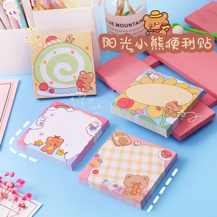 Sticky Memo Pad Aesthetic Sticky Note