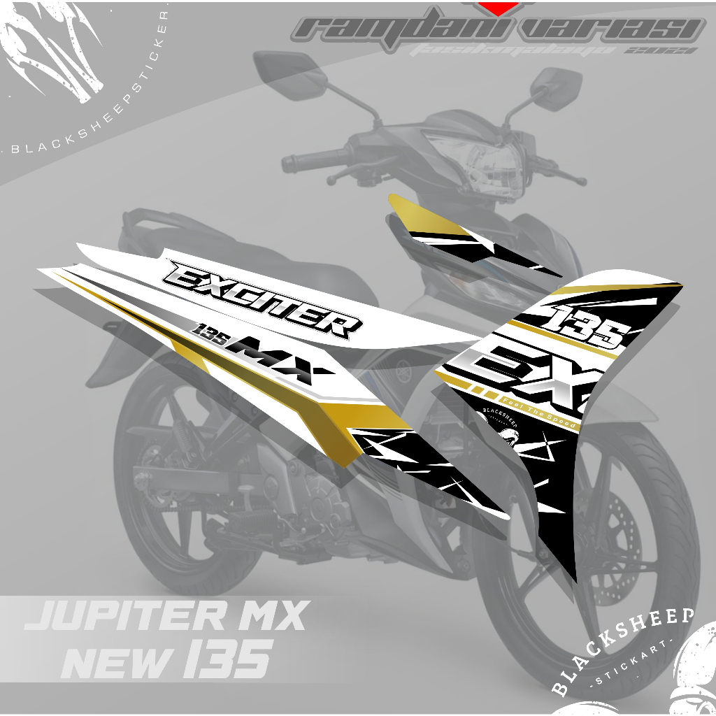 STRIPING JUPITER MX NEW 135 - STIKER MX 135 - STRIPING MX NEW 135