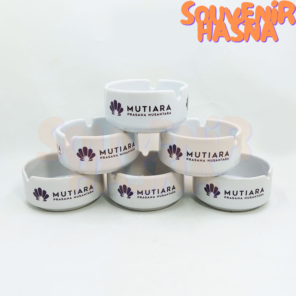 Asbak custom free desain logo nama gambar