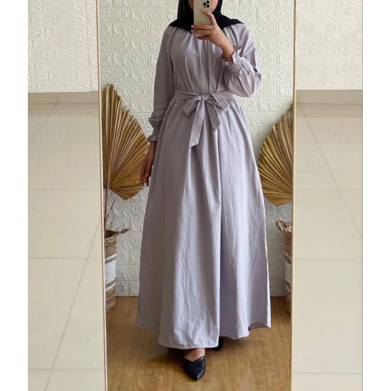 Syiraaswardrobe Zendaya dress gamis maxi dress wanita