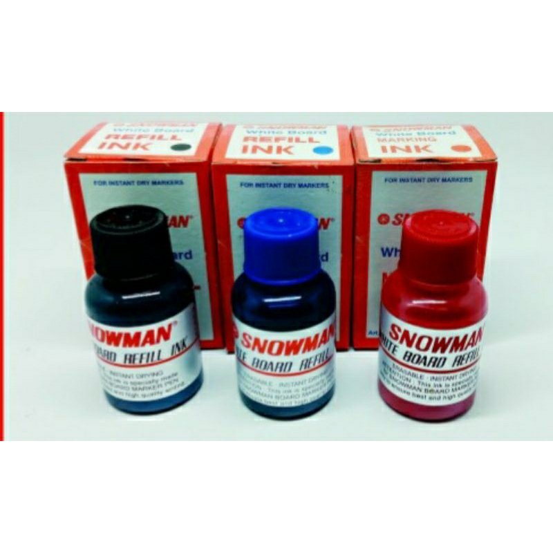 

Isi Tinta Spidol/ Refill Spidol Snowman Whiteboard