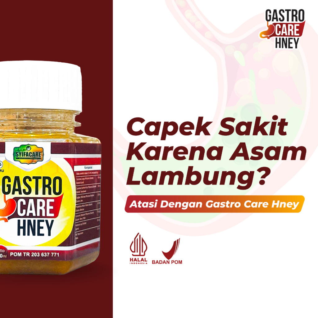 

Madu GASTRO Care Hney Madu Maag Atasi Asam Lambung