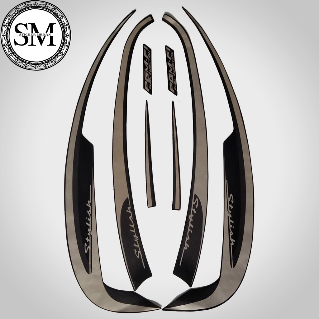 Stiker Striping Honda Scoopy Staylish 2013 - List Stiker Motor Scoopy Staylish 2013