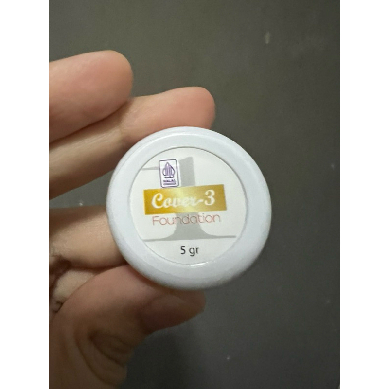 cover 3 Sunscreen foundation Travel Size 5 g no 1