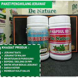Obat Jerawat Cewek Cowok Herbal Kapsul Penghilang Bekas Jerawat di Wajah Badan Dada Punggung
