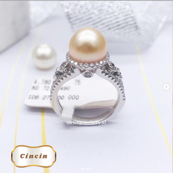 Elco Jewellery - Cincin Berlian Eropa F Vvs | CBRE-02578SH Berkualitas dan Bergaransi