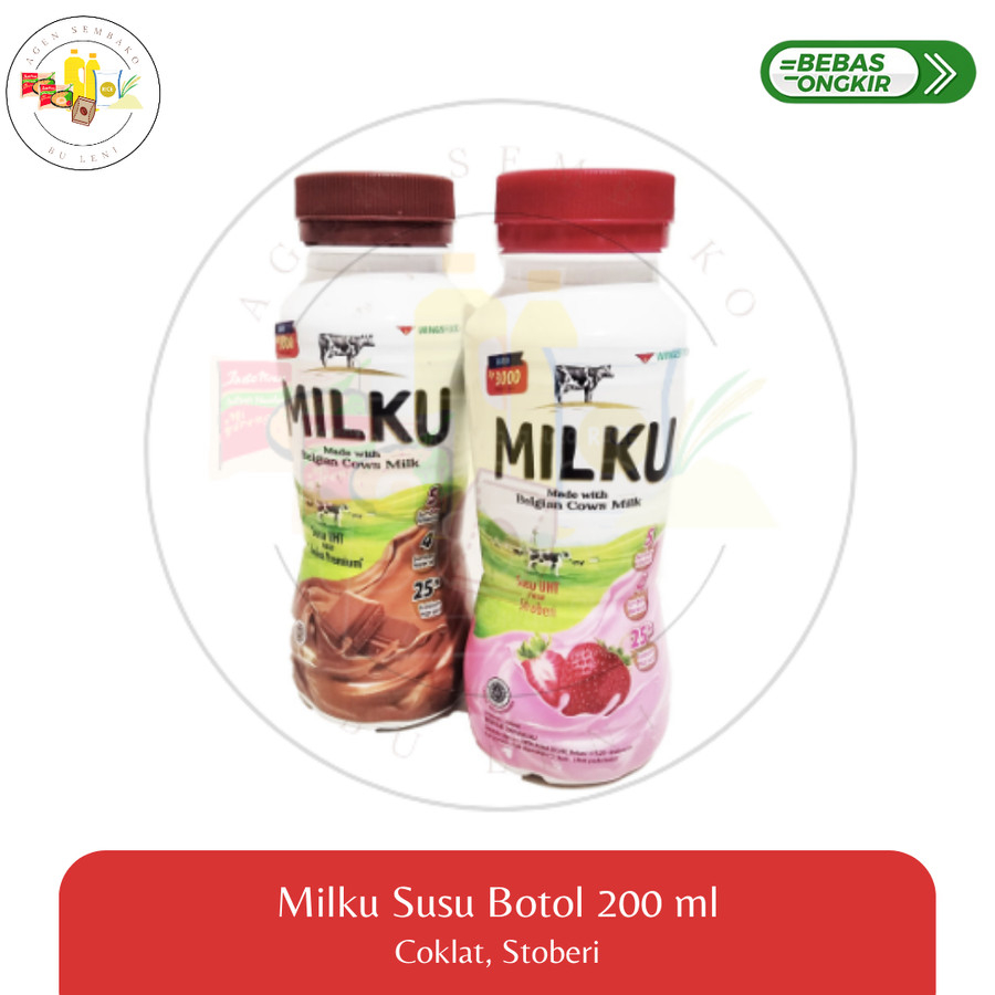 

Susu Milku Botol 200mL