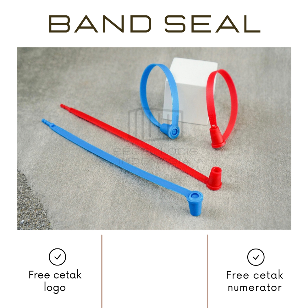 Segel Kontainer Plastik Gelang Band Seal Gem Seal Plastik Seal Segel Plastik