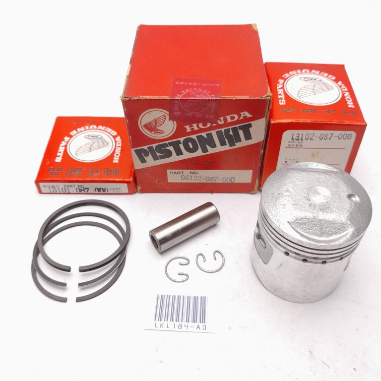 HONDA C70 CT70 CL70 XL70 SL70 PISTON RING KIT SEHER SET OS 0.25