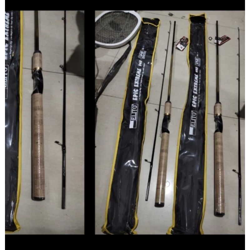 joran pancing ikan mas elito epic extreme pro series ring fuji list gold 165 180 cm