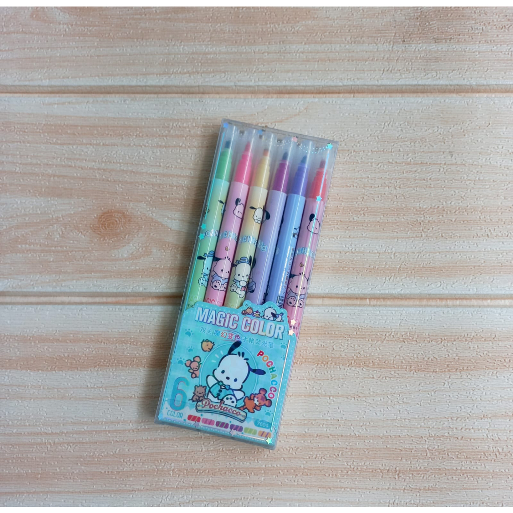 

STABILO WARNA POCHACCO ORI 1 SET ISI 6