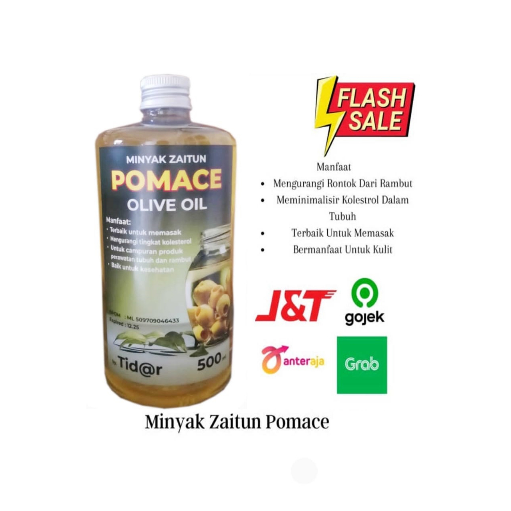 

Olive Oil Pomace / Minyak Zaitun Extra Light 500ml Promo BaiK Untuk Memasak