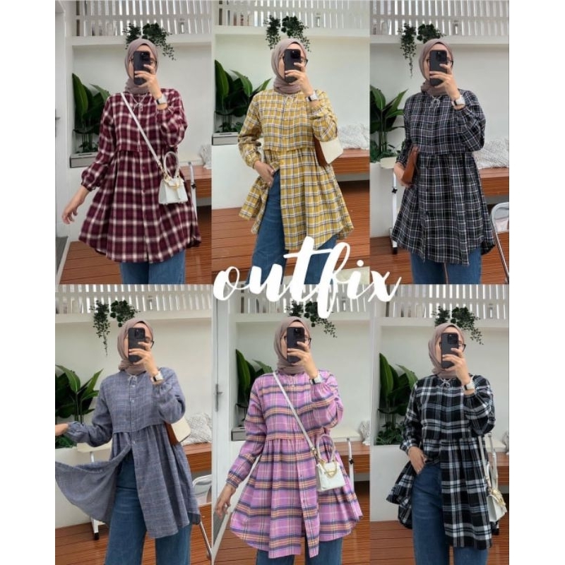 ADYRA FLANEL BATCH 12 by Outfix