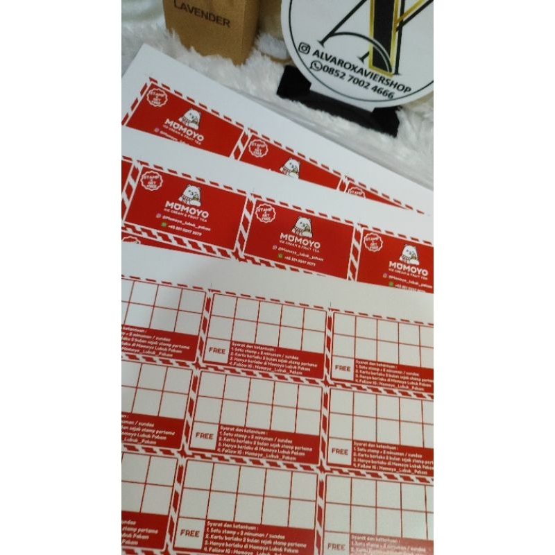 

custom KARTU STEMPEL POIN , KARTU POIN, KARTU STEMPEL TIMBAL BALEK