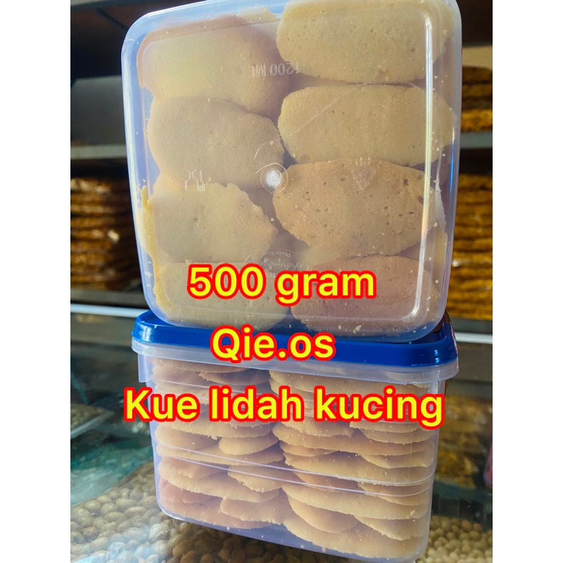 

kue kering lidah kucing 500 gram