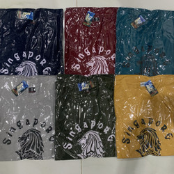 Kaos Singapore Oleh Oleh Singapore Random, Ready Stock Batam