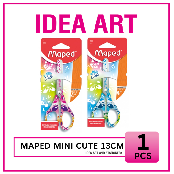 

Gunting Anak Maped Mini Cute Tajam 13 cm Stainless Blister /pcs
