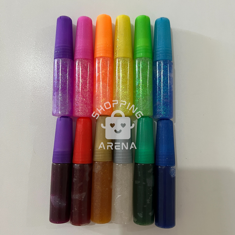 

Lem Glitter Satuan Warna Warni ECER Pencet Pen RANDOM Blink Gliter HIasan Hias Memo Decorate Decoration Sparkle Digunakan Menggambar Menulis Warna Menghias Lukis Craft Cafting Tools Art DIY Cair Glue stick Permainan Prakarya Kesenian Shopping Arena Malang