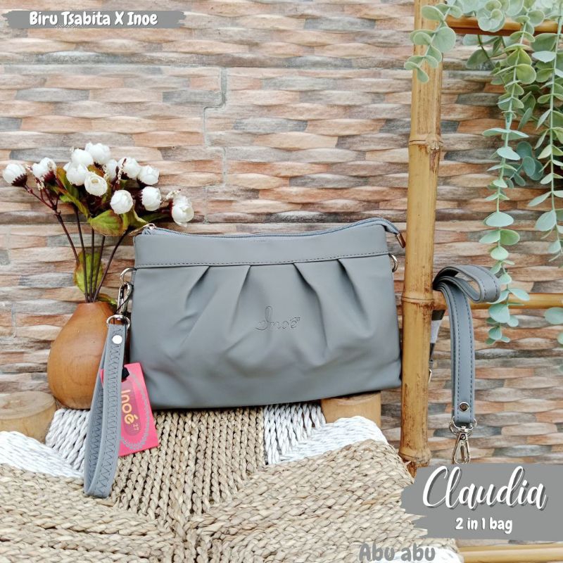 Vast Galeri - CLAUDIA BAG BY INOE Tas Wanita Selempang Bahu Wanita Tas Daily Slingbag Bahan Chocoly