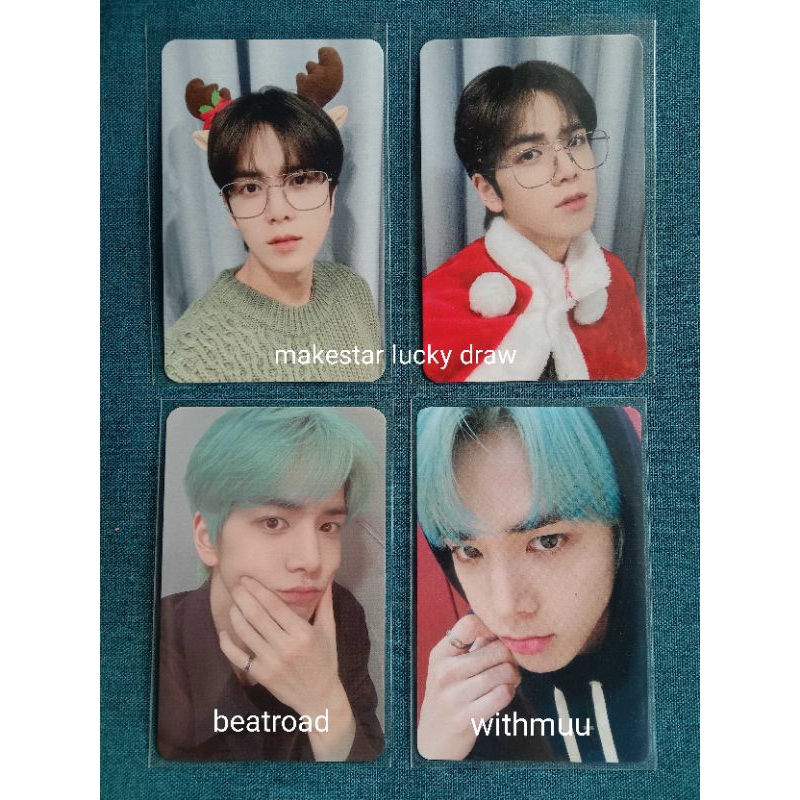 the boyz tbz younghoon be aware whisper makestar luckydraw rudolph santa beatroad withmuu pre-order 