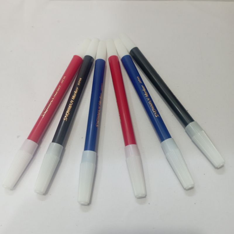 

SNOWMAN SPIDOL KECIL 3 warna (merah,hitam,biru ) / pcs