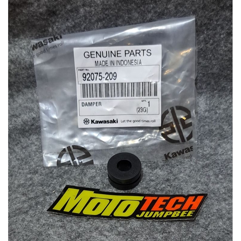 Karet damper radiator Ninja RR/R (92075-209) (2)