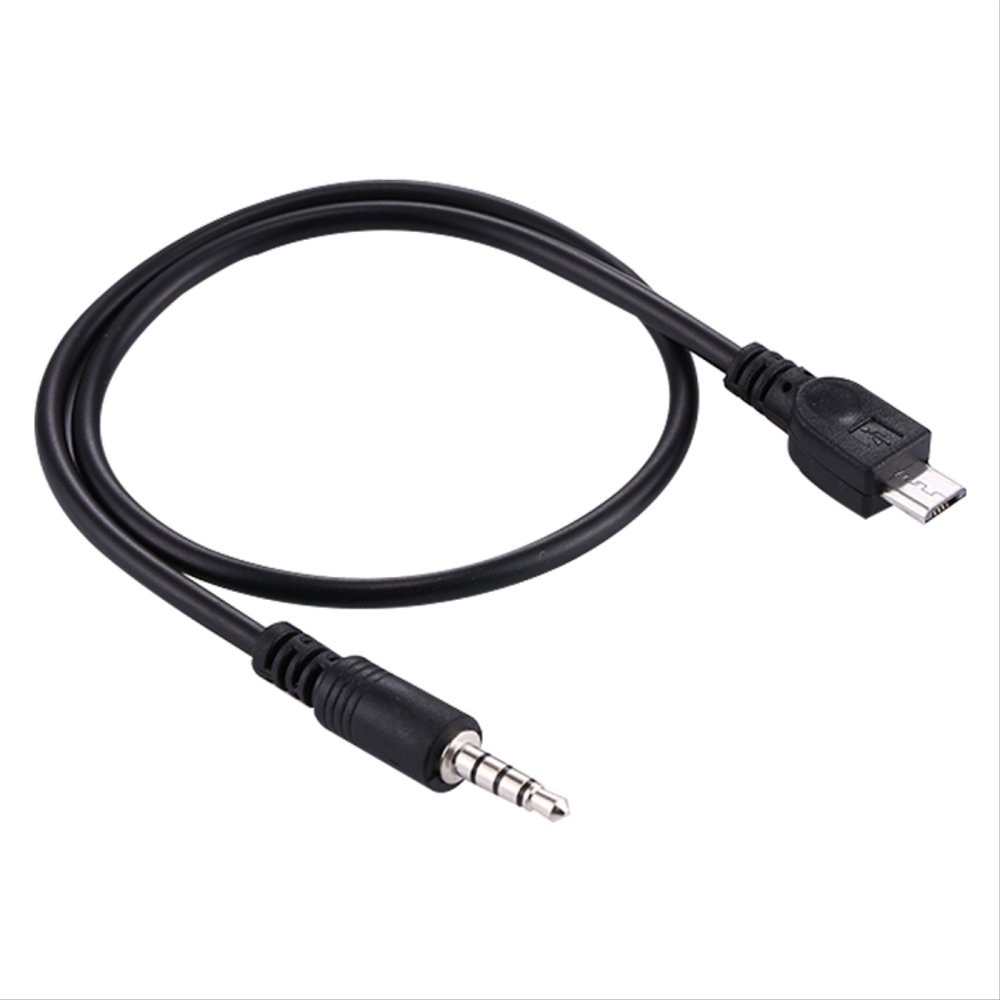 Kabel audio sound card V8 mikro to Aux3.5mm