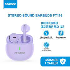 HF TWS BLUETOOTH FOOMEE FT-116
