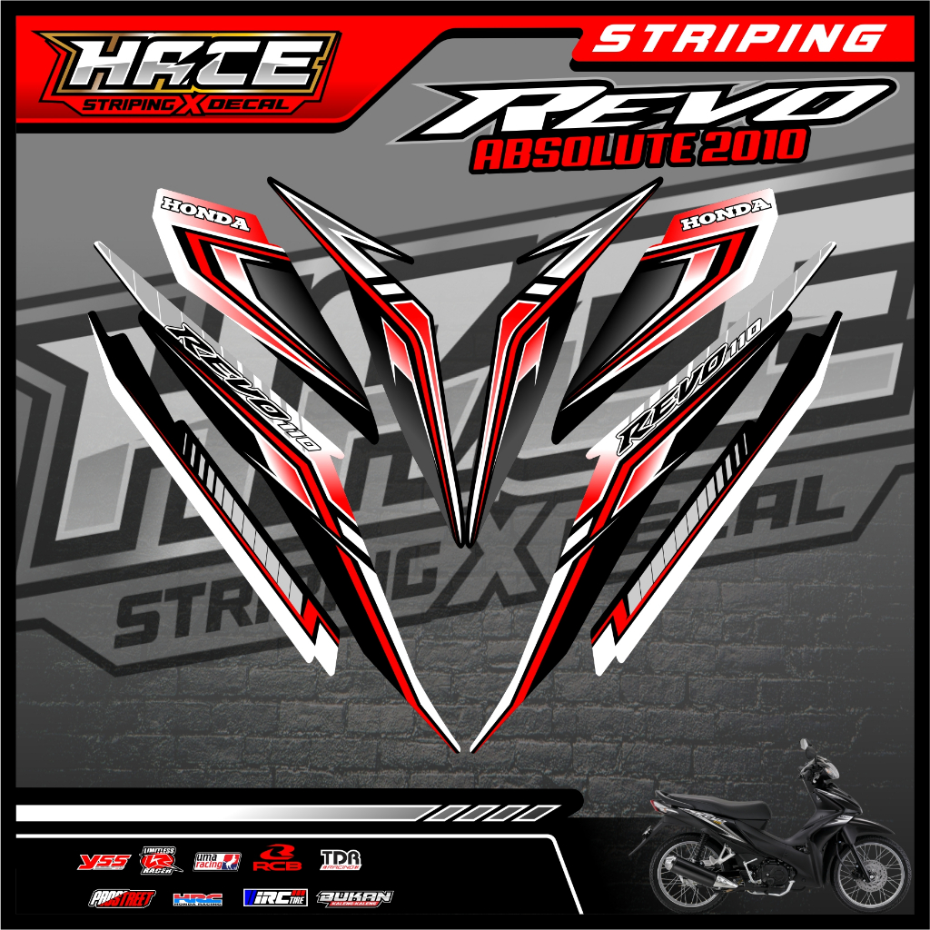 STICKER STRIPING REVO ABSOLUTE 2010 - STRIPING REVO ABSOLUTE 2010 PREMIUM 04