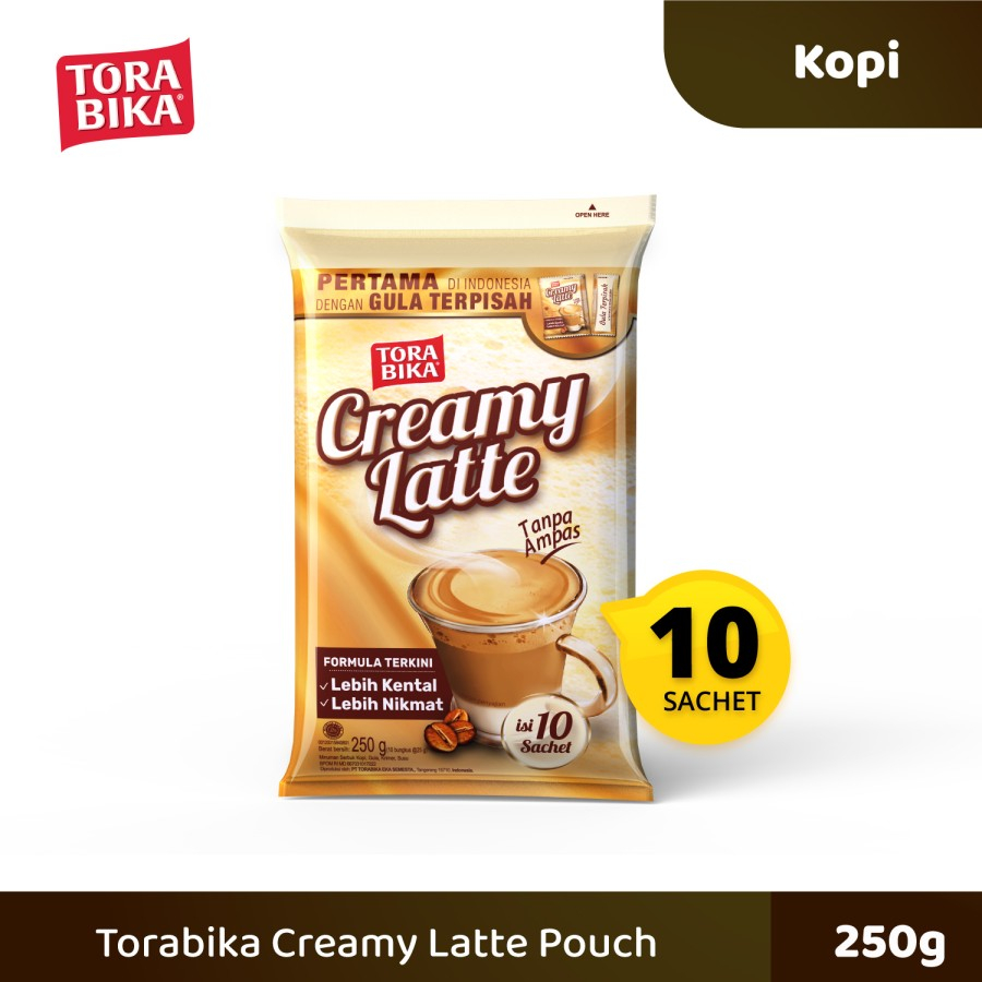 

Kopi Instan Torabika Creamy Latte 10 Sachet